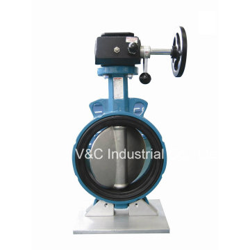 Pneumatic Wafer Type Butterfly Valve